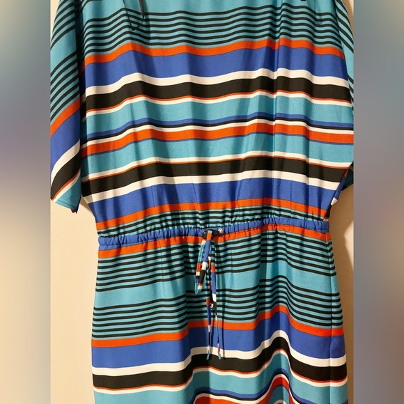 Emma & Michele strap dress black, red, blue, white strap - Picture 3 of 3